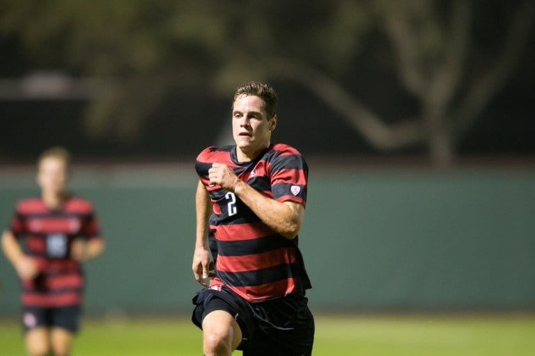 Sophomore forward Foster Langsdorf (above) scored his seventh goal of the season when it mattered most, in the 97th minute of the Cardinal's NCAA Quarterfinal game against No. 1 Wake Forest, sending the Cardinal to the College Cup for the fist time since 2002. (CASEY VALENTINE/isiphotos.com)