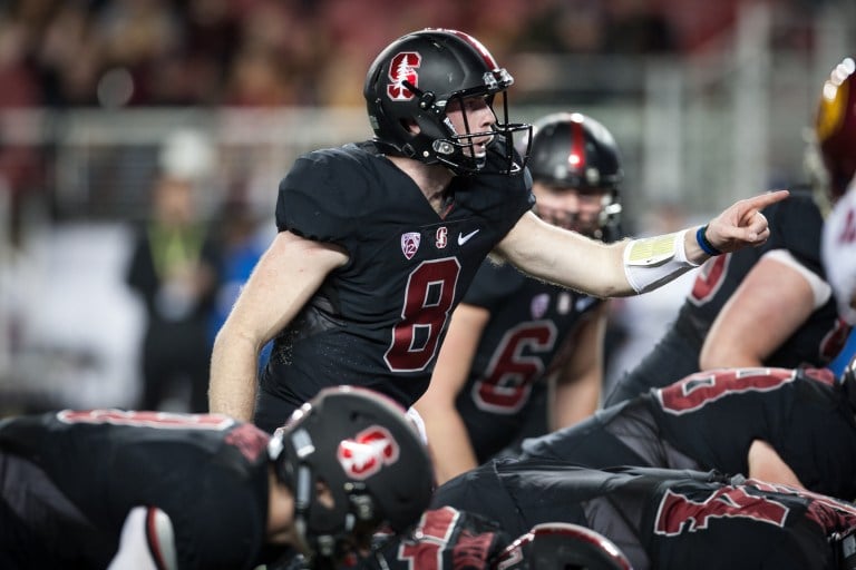 Even though Stanford's offensive line was a finalist for the Moore Award given to the nation's best offensive line, Iowa's front seven is confident that they can neutralize the Cardinal given Stanford's similarities to Iowa's own offense and many Big Ten offenses. (DAVID ELKINSON/isiphotos.com)