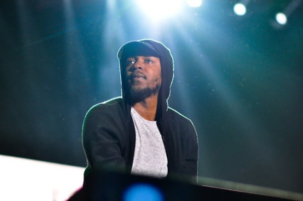 Kendrick Lamar performs at Outside Lands 2015. (RAHIM ULLAH/The Stanford Daily)