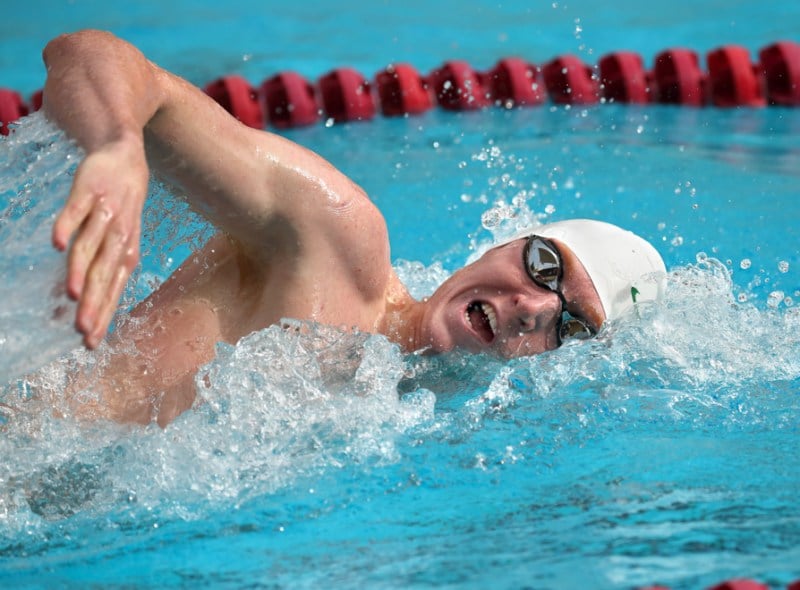 Senior Patrick Conaton (above) is slated to compete in the 200-yard backstroke, where he has a chance to set a new Stanford record if he can drop six tenths of a second off his personal best of 1:39.72.