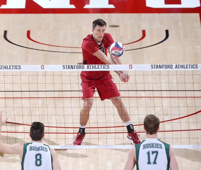 Stanford, CA; Tuesday December 29, 2015; Men's Volleyball, Stanford vs University of Saskatchewan.