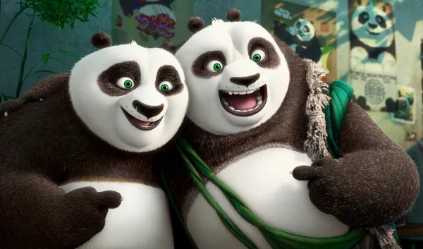 A scene from "Kung Fu Panda 3." (Courtesy of DreamWorks Animation)