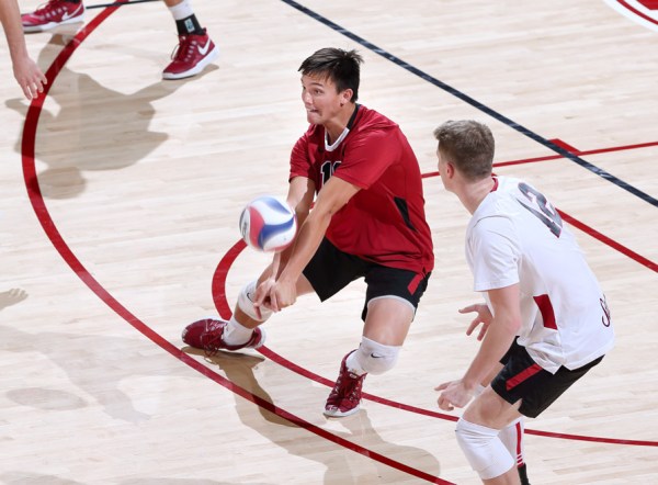 Stanford, CA; Wednesday December 30, 2015; Men's Volleyball, Stanford vs University of Saskatchewan.