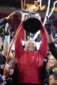 Stanford head coach David Shaw (above) has established a reputation for strong recruiting. Following National Draft Day, Stanford's 2016 recruit class is ranked No. 16 in the nation. (SAM GIRVIN/The Stanford Daily)