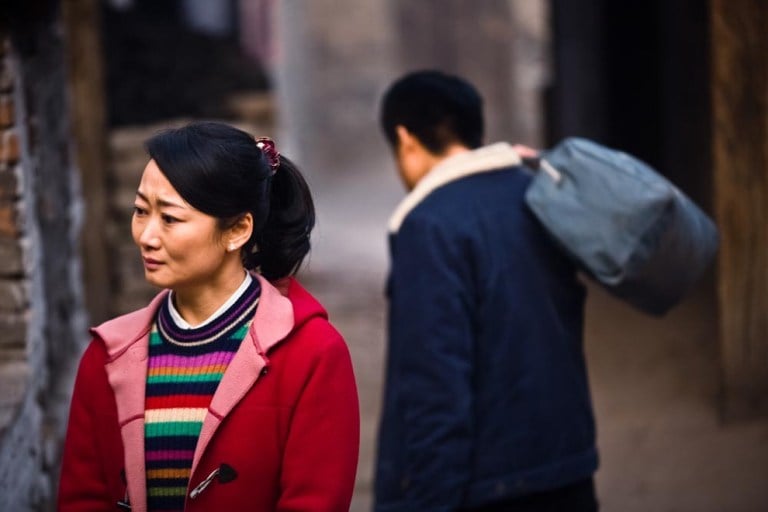 Zhao Tao in a scene from Jia Zhangke's "Mountains May Depart."