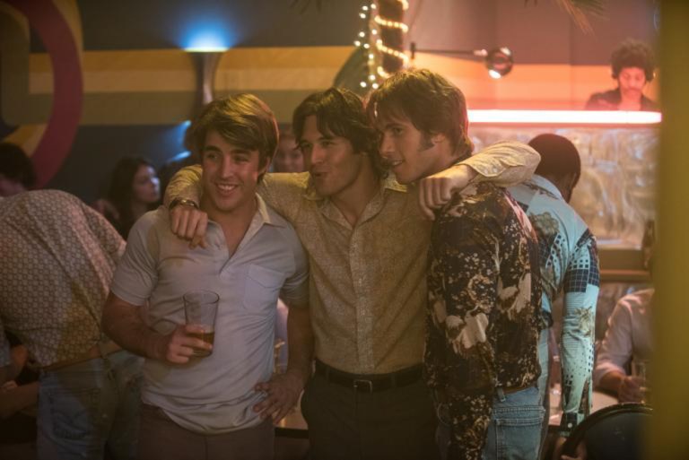 Blake Jenner (right) stars in "Everybody Wants Some!!" (Courtesy of Van Redin)