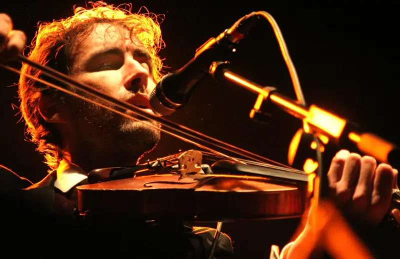 In his latest release "Are You Serious," trained violinist and master singer-songwriter Andrew Bird wrestles with adulthood and flirts with indie-pop. (Courtesy of Dani Cantó).