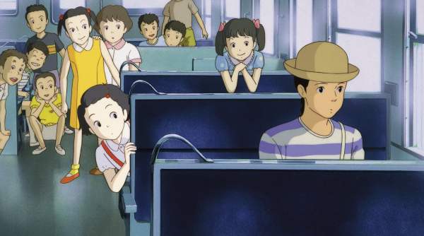 Taeko (right, voiced by Daisy Ridley) reflects on who she was in fifth-grade (left) in the Studio Ghibli anime "Only Yesterday", one of Carlos Valladares's favorite theatrical releases of 2016. (Courtesy of GKIDS)