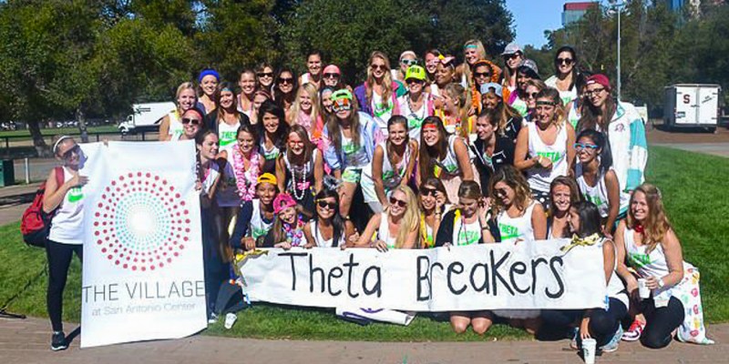 A new sorority will come to campus after the largest ever group of freshmen women rushed last year (Courtesy of Kappa Alpha Theta).