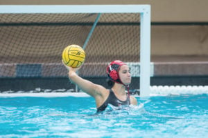 Junior Julia Hermann (above) has stepped up big for the Cardinal this season after missing last year due to an injury. She has averaged 8.62 saves per game, helping her earn all-MPSF honorable mention status. Rahim Ullah