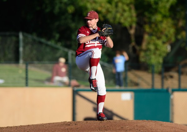 Junior lefty Chris Castellanos (above) pitched 6.2 innings of two-run ball to give Stanford its only victory of the weekend over Utah as the Utes took two of three. (RAHIM ULLAH/The Stanford Daily)