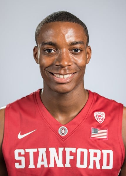 Kodye Pugh, a four-star recruit from Baltimore, Maryland, averaged 14 points and six rebounds during his senior season at Blair Academy in New Jersey. (Courtesy of Stanford Athletics)