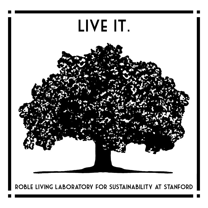 The ROLLSS logo depicts an oak tree outside Roble Hall, whose name itself designates an oak. (Courtesy of Sean McKibbon)