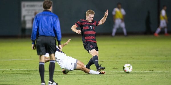 The Cardinal will look to secure a third-straight Pac-12 title with matches against Oregon State and Washington this Thursday and Sunday, respectively. (FRANK CHEN/The Stanford Daily)