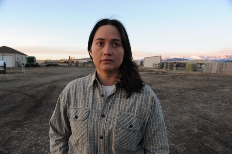 Breakout actor Lily Gladstone as a lonely Montana rancher in Kelly Reichardt's "Certain Women." (Photo: Jojo Whilden, IFC Films)