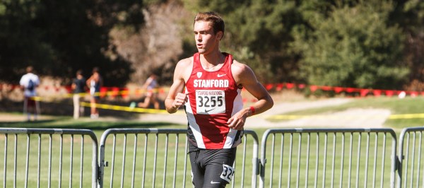 Senior Sean McGorty finished 24th in the men's race at the NCAA Tournament, helping Stanford on its way to a second-place finish overall. (DAVID ELKINSON/The Stanford Daily)