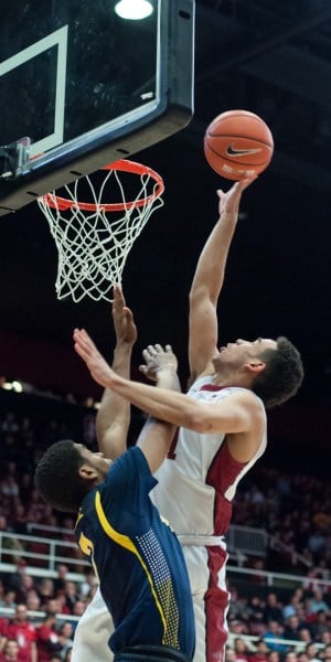Junior guard/forward Dorian Pickens (above) has started the regular season in strong form, scoring 24 points over the first two games. That marks the second highest point total on the team, behind junior forward Reid Travis's 43 points. (RAHIM ULLAH/The Stanford Daily)