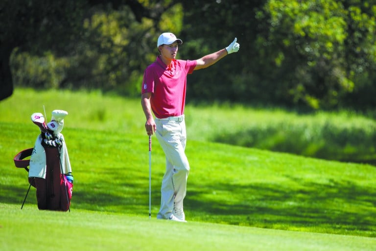 Senior Maverick McNeal claimed the individual title at the Nike Collegiate Golf Invitational in early October. The men's team has had ups and downs in its fall season, which wraps up this week. (BOB DREBIN/isiphotos.com)