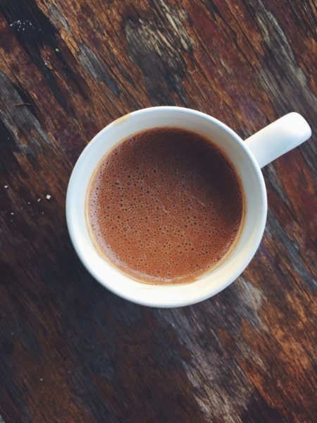 Superfood mocha (MAGGIE HARRIMAN/The Stanford Daily).
