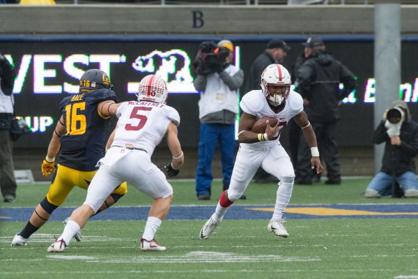 With Christian McCaffrey sitting out to prepare for the NFL Draft, sophomore running back Bryce Love will get the start for the Cardinal in Friday's bowl game. (RAHIM ULLAH/The Stanford Daily)
