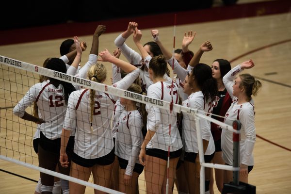 With their sweep of Boise State, the Stanford Cardinal advance to the NCAA Tournament quarterfinal. The team will take on the Florida State Seminoles on Friday. (DANIEL CHAN/The Stanford Daily)