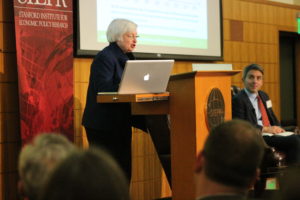 Janet Yellen talks U.S. economic outlook, monetary policy post-recession