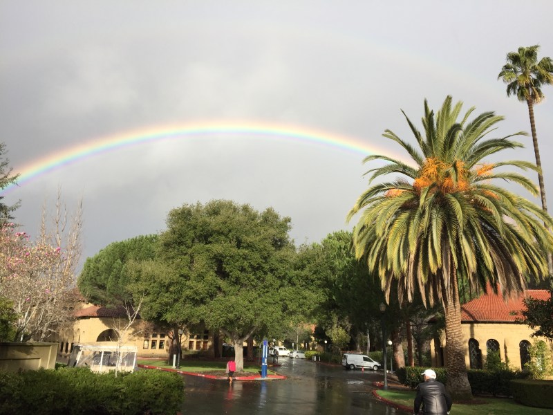 It's not always easy to see the silver lining of a cloudy day. (SAMANTHA WONG/The Stanford Daily)