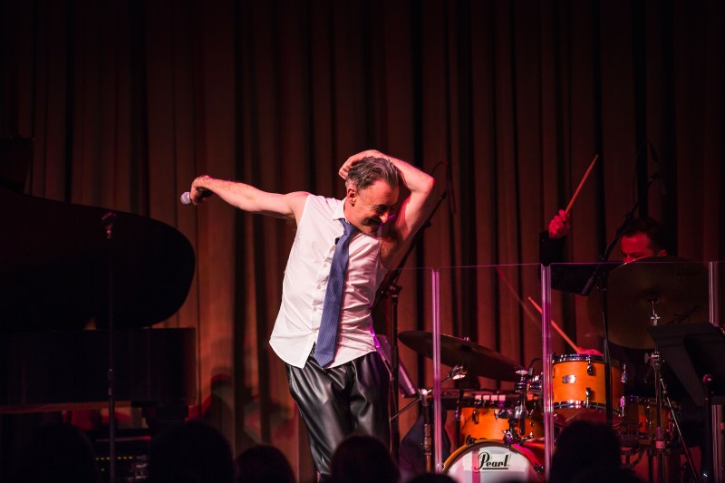 Alan Cumming performing on Friday night at Bing Concert Hall. (Courtesy of Harrison Truong, Stanford Live).