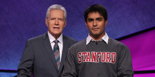 Viraj Mehta ’18 recently competed for $100,000 in the 2017 edition of the Jeopardy! College Championship. (Courtesy of Sony Pictures)