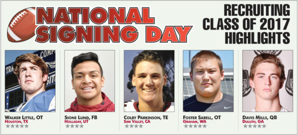 Top recruits officially commit to Stanford on National Signing Day