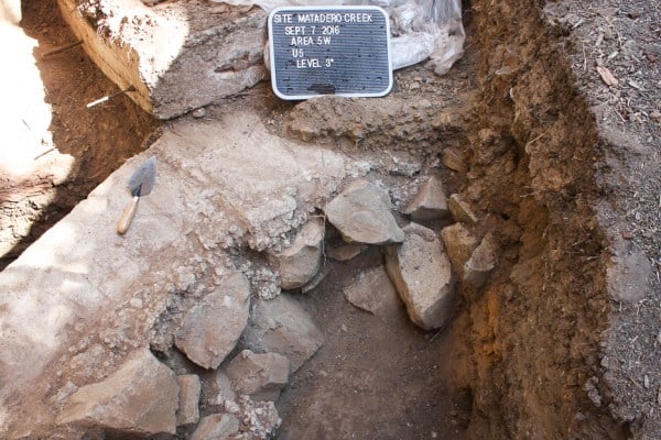 Jail excavation site (Courtesy of Stanford News).