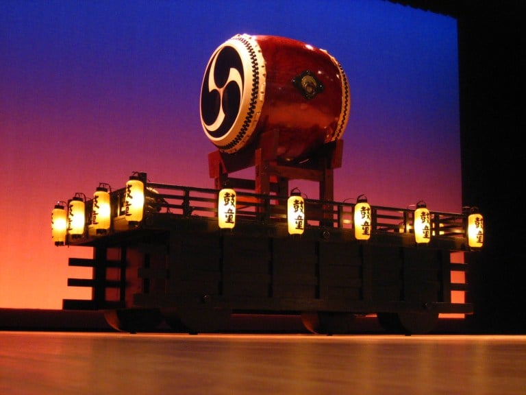 Kodo's iconic taiko drum. (Brian Adler, Wikimedia Commons)