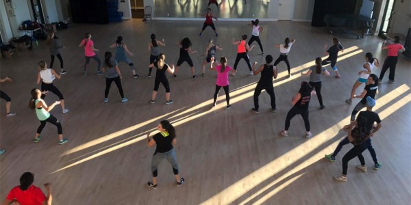 New student group Stanford Zumba teaches an aerobic fitness program inspired by Latin American dancing (Courtesy of Jay Gonzalez).