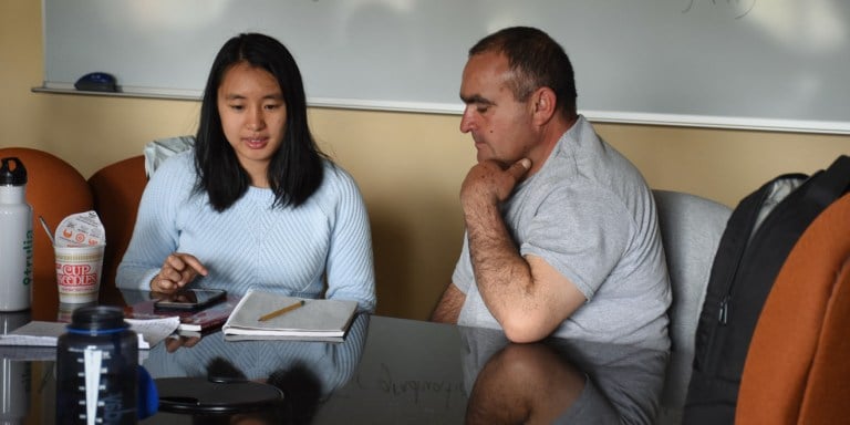 Habla, a student-run ESL program, expanded into LBRE last spring (ANGELA LUO/The Stanford Daily).