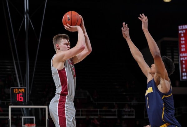 Michael Humphrey's 18 points and game-tying shot to send the Cardinal to overtime were not enough to move past Arizona State in the first round of the Pac-12 Tournament. (BOB DREBIN/isiphotos.com)