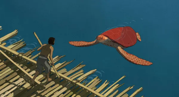 A scene from Studio Ghibli's "The Red Turtle," directed by Michaël Dudok de Wit. (Courtesy of Sony Picture Classics)