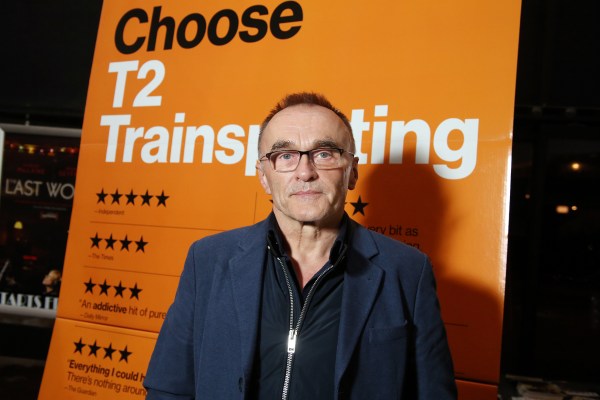 Danny Boyle, director of "T2 Trainspotting," Philadelphia, March 2017. (Photo courtesy of Tristar Pictures)