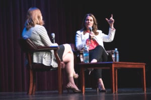 Melinda Gates emphasizes confidence at campus talk