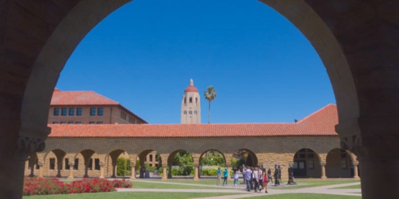 The Stanford Quad. Photo by Hannah Ronca