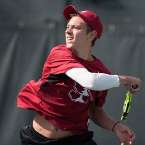Men's tennis blanks Utah, finishes week sweep