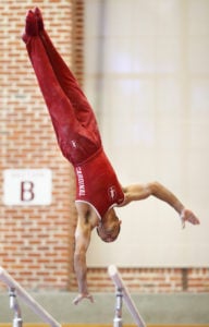 Modi, Neff claim individual titles as men's gymnastics places fourth at NCAA Finals