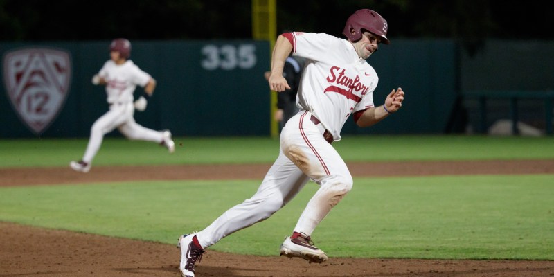 Junior Quinn Brodey blasted a three-run homer to unlock the Bronco's pitching for the Stanford offense who then cemented the victory with five extra runs in the final two innings. (BOB DREBIN/isiphotos.com)