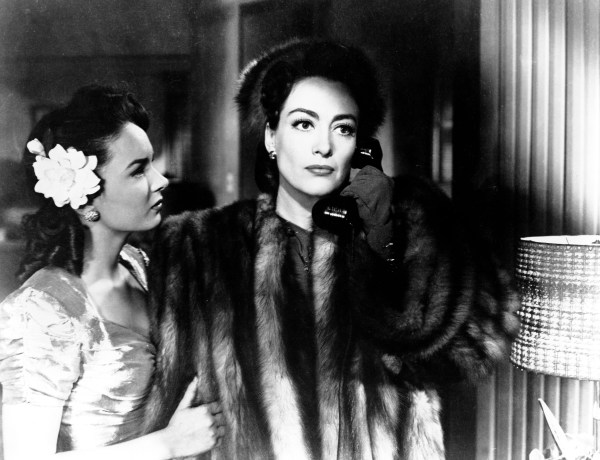 (l-r) Ann Blyth and Joan Crawford in 'Mildred Pierce' (1945), recently restored by the Criterion Collection for DVD and Blu-Ray. Courtesy of Jerry Murbach.