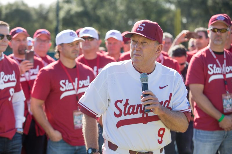 Stanford head coach Mark Marquess is officially one of the few coaches to have won 1,600 games, let alone at the same school. The Stanford legend will be leaving the team at the end of the season. (Maciek Gudrymowicz/isiphotos.com)