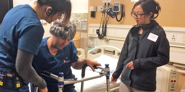 Students in Stanford's Biodesign Innovation class were recently immersed in hospital simulations (Courtesy of Stanford News).