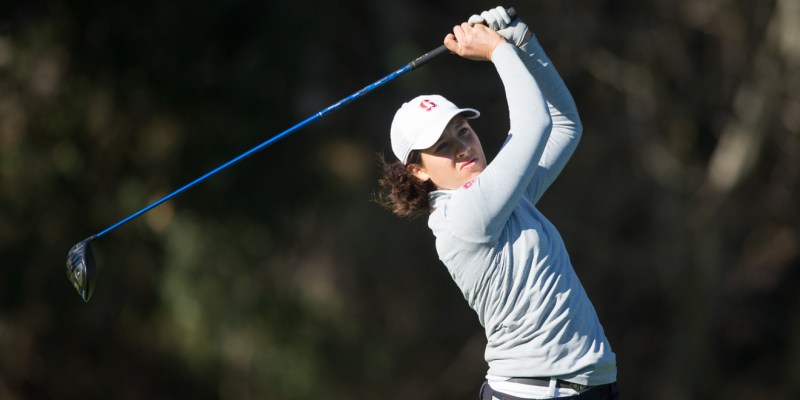 Stanford’s victory in the NCAA Regionals qualified the team for a spot in the NCAA Championships. The victory was lead by standout freshman, Albane Valenzuela who finished 6-under and was the only player to break par all three rounds of the tournament. 
(CASEY VALENTIEN/isiphotos.com)