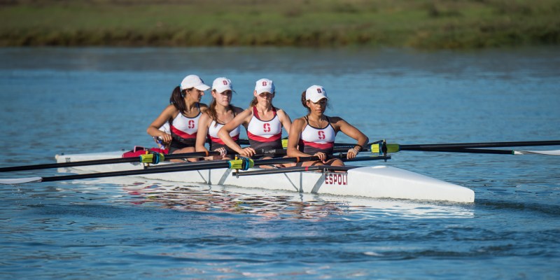 The Stanford women varsity four enter next weekend's NCAA tournament as the 11th seed in the respective competitive field and will travel with the Cardinal to New Jersey during next weekend's action. Stanford was one of eleven teams to earn an at-large bid and one of twenty-two teams to compete for the national championship. (DAVID BERNAL/isiphotos.com)