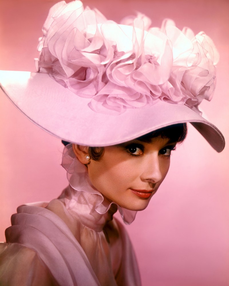 Audrey Hepburn in a studio portrait for "My Fair Lady" (1964). Courtesy of Jerry Murbach.