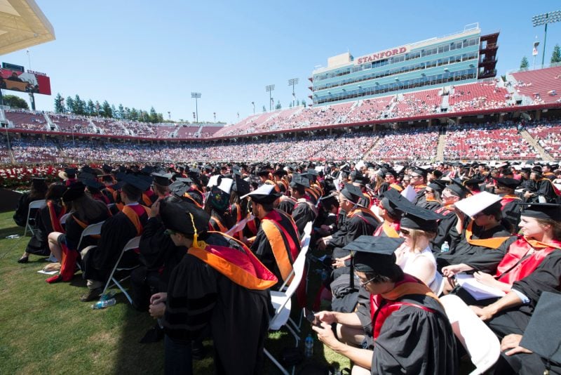 Commencement 2017 (Photo: AVERY KRIEGER/The Stanford Daily)