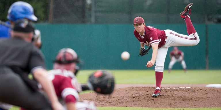 Sophomore Kris Bubic pitched a lights out performance on Thursday night, striking out five of his first eight hitters and tying his career record with 11 punch outs. (BOB DREBIN/isiphotos.com)